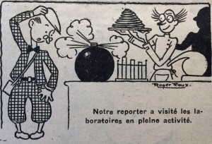 dessin R Roux 15 octobre 1946
