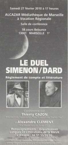 invitation Duel Dard-Siménon