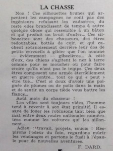 Le Mois à Lyon août 1939 texte Dard La Chasse