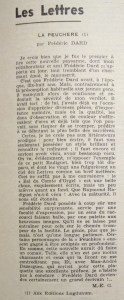 Le Mois à Lyon novembre 1940 critique de la Peuchère