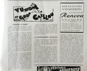 Le Mois à lyon mars 1939 editorial