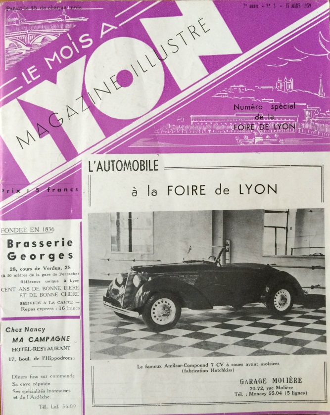 Le Mois à Lyon mars 1939