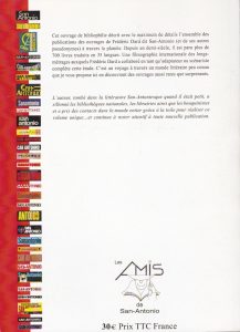 Catalogue éditions étrangères back