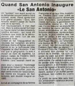 Courrier de Bourgoin-Jallieu 27 juin 1986 article