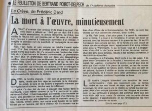 Le Monde 14 juillet 1989 La crève début