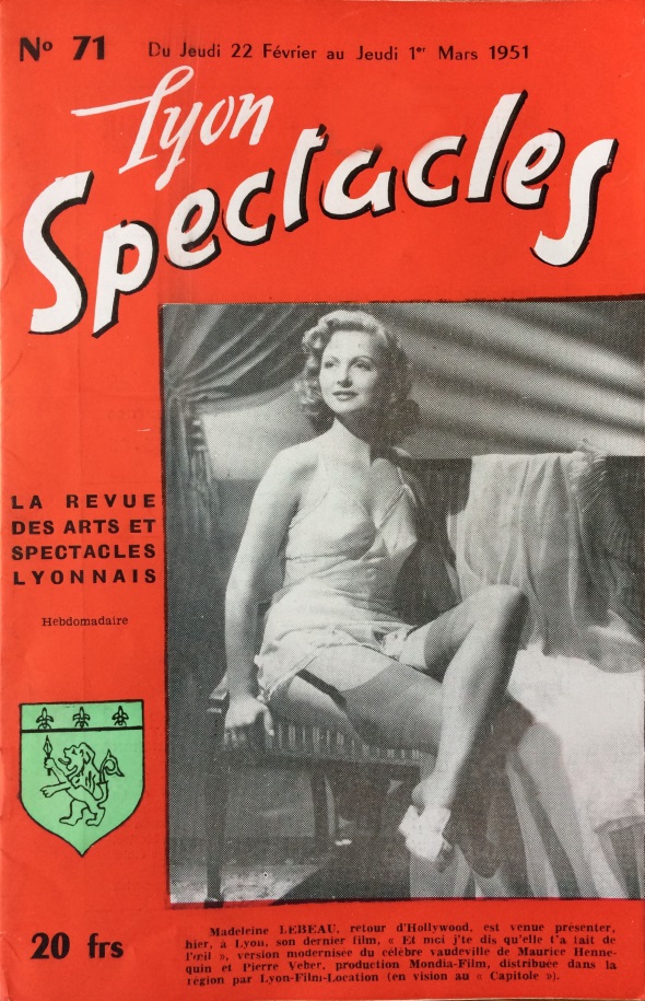 Lyon Spectacles n°71
