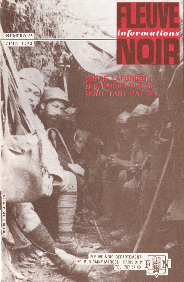 Informations Fleuve Noir n°88 juin 1972