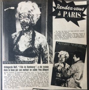 Ciné Revue n°25 20 juin 1958 la fille de Hambourg