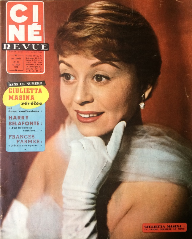 Ciné Revue n°34 22 août 1958