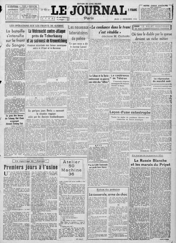 Le-Journal-2-décembre-1943 n°18516