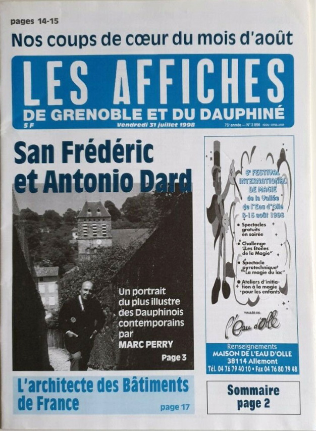 Les affiches de Grenoble et du Dauphinén°3856
