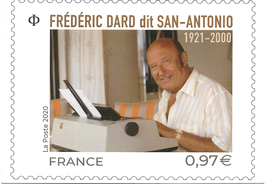 Carte Postale Frédéric Dard Fleuve Noir