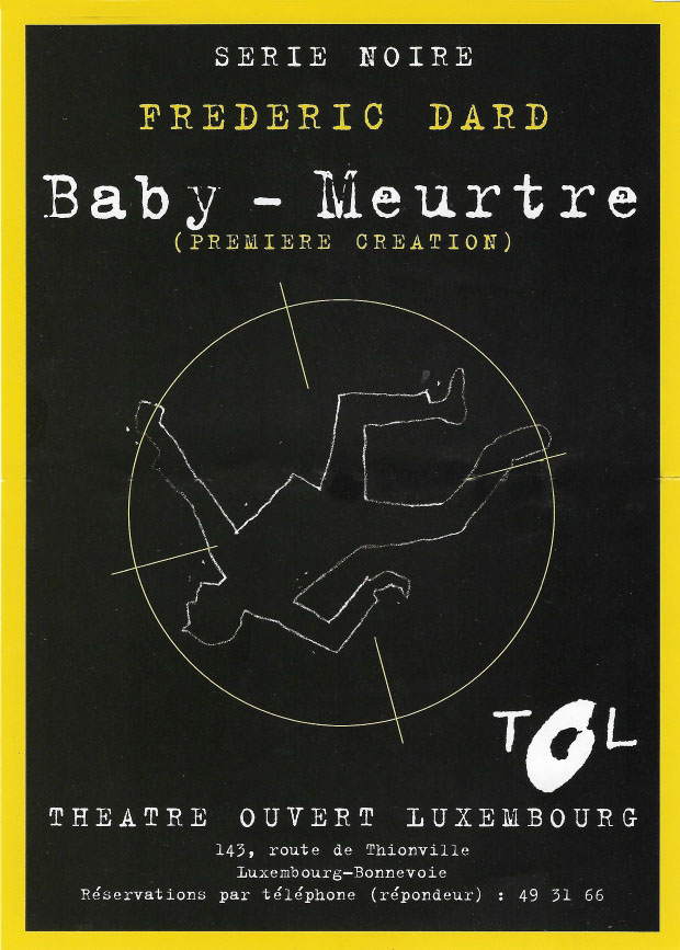 Baby Meurtre Théâtre ouvert Luxembourg