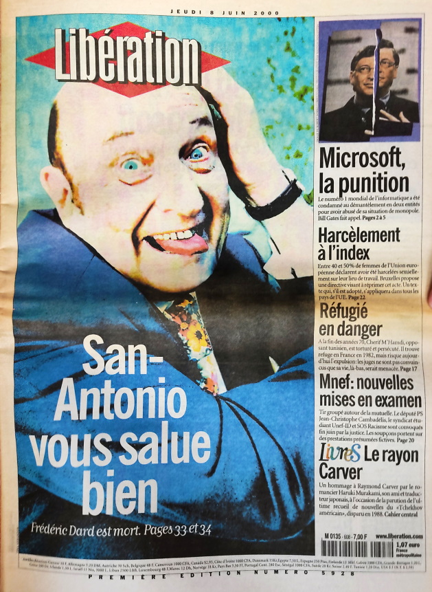 Libération n°5928 - 8 juin 2000