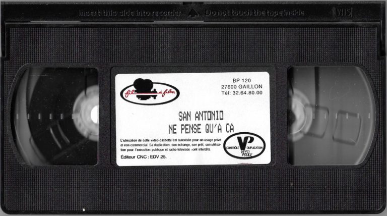 San-Antonio ne pense qu'à ça - Cassette VHS - De Dard et D'autres